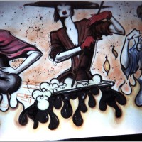 original pop and graffiti art artist